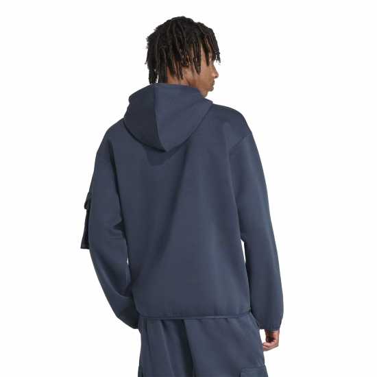 Adidas Utility Hoodie Mens Морска синьо Adidas Utility Hoodie Mens Морска синьо Мъжки суитчъри и блузи с качулки