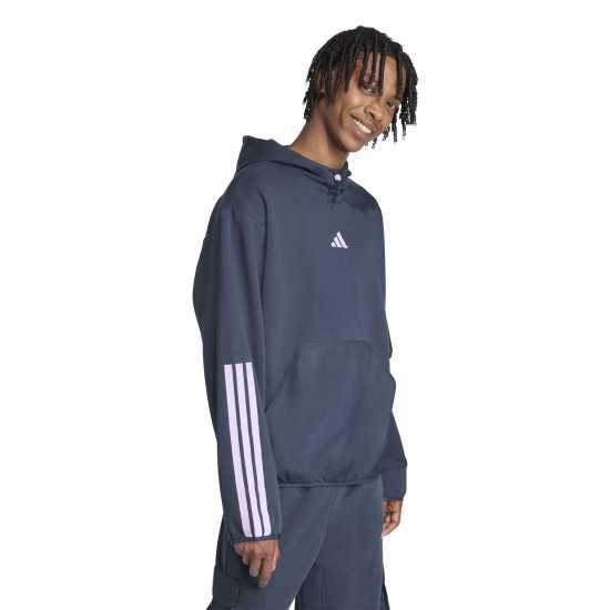 Adidas Utility Hoodie Mens Морска синьо Adidas Utility Hoodie Mens Морска синьо Мъжки суитчъри и блузи с качулки