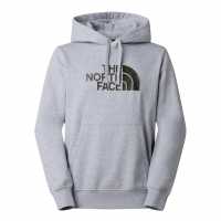 The North Face Drew Over-The-Head Hoodie Mens Grey Hthr 