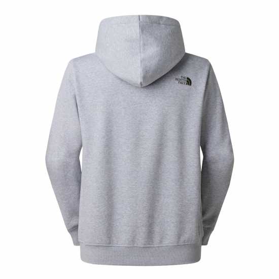 The North Face Drew Over-The-Head Hoodie Mens Grey Hthr 