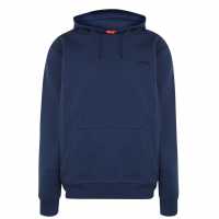 Slazenger Fleece Hoodie Mens Steel Blue Мъжки суитчъри и блузи с качулки