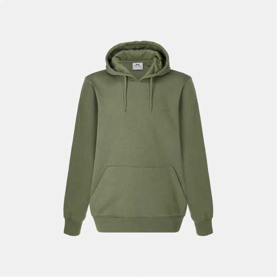 Slazenger Fleece Hoodie Mens Khaki Мъжки суитчъри и блузи с качулки