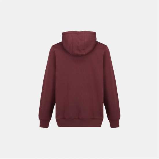 Slazenger Full Zip Hoodie Mens Burgundy 