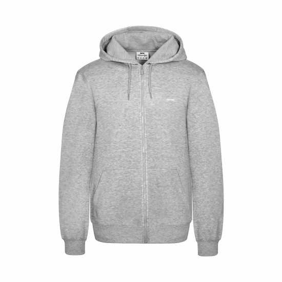 Slazenger Full Zip Hoodie Mens Сив марл Slazenger Full Zip Hoodie Mens Сив марл