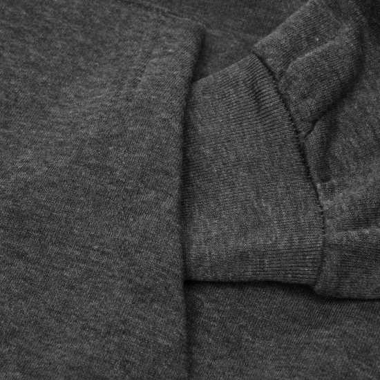 Slazenger Full Zip Hoodie Mens Тъмно сиво марл 