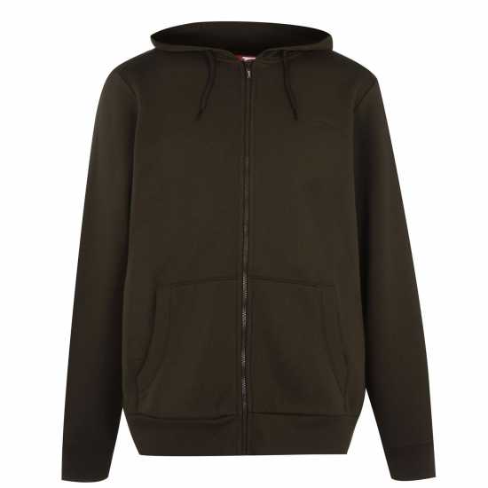 Slazenger Full Zip Hoodie Mens Хаки 