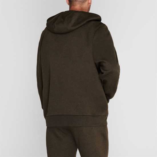 Slazenger Full Zip Hoodie Mens Хаки 