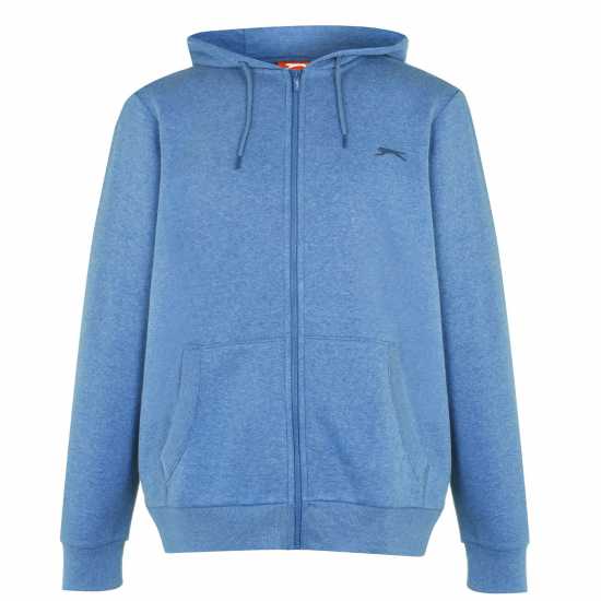 Slazenger Full Zip Hoodie Mens SLATE GREY 