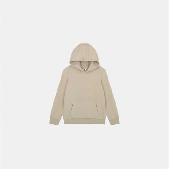 Slazenger Fleece Hoodie Junior Бежово Slazenger Fleece Hoodie Junior Бежово