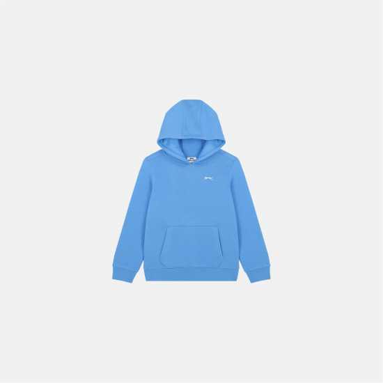 Slazenger Fleece Hoodie Junior Светло синьо Slazenger Fleece Hoodie Junior Светло синьо