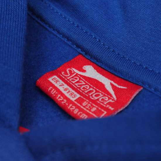 Slazenger Hoodie Junior Active Blue Детски суитчъри и блузи с качулки