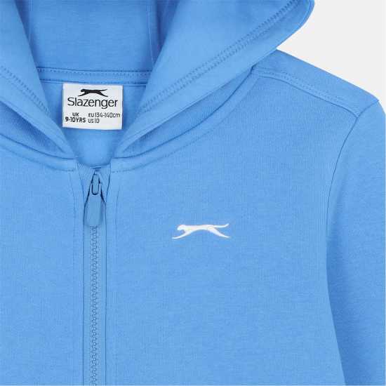 Детски суитчъри и блузи с качулки Slazenger Zip Hoodie Junior Light Blue Slazenger Zip Hoodie Junior Light Blue Детски суитчъри и блузи с качулки