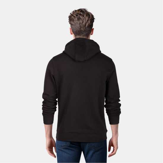 Lyle And Scott Logo Hoodie Черно небесно Z865 