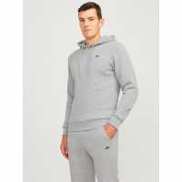 Мъжки суитчъри и блузи с качулки Jj Rebel Logo Hoodie Сиво Jj Rebel Logo Hoodie Сиво Мъжки суитчъри и блузи с качулки