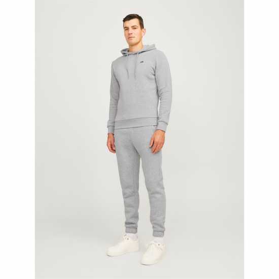 Мъжки суитчъри и блузи с качулки Jj Rebel Logo Hoodie Сиво Jj Rebel Logo Hoodie Сиво Мъжки суитчъри и блузи с качулки