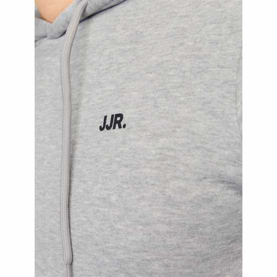 Мъжки суитчъри и блузи с качулки Jj Rebel Logo Hoodie Сиво Jj Rebel Logo Hoodie Сиво Мъжки суитчъри и блузи с качулки