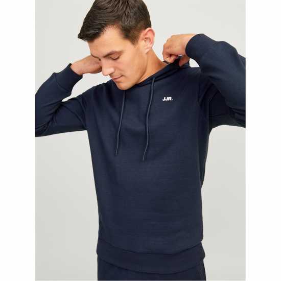 Мъжки суитчъри и блузи с качулки Jj Rebel Logo Hoodie Морска синьо Jj Rebel Logo Hoodie Морска синьо Мъжки суитчъри и блузи с качулки