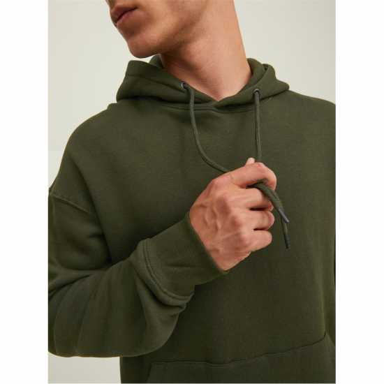 Мъжки суитчъри и блузи с качулки Jack And Jones Plain Hoodie Mens Jack And Jones Plain Hoodie Mens Мъжки суитчъри и блузи с качулки