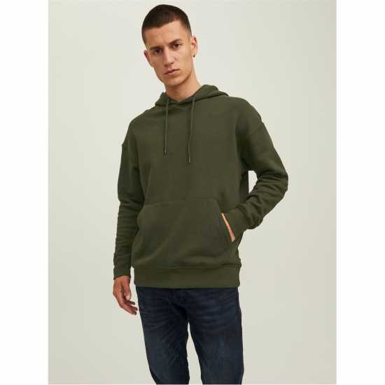 Мъжки суитчъри и блузи с качулки Jack And Jones Plain Hoodie Mens Jack And Jones Plain Hoodie Mens Мъжки суитчъри и блузи с качулки
