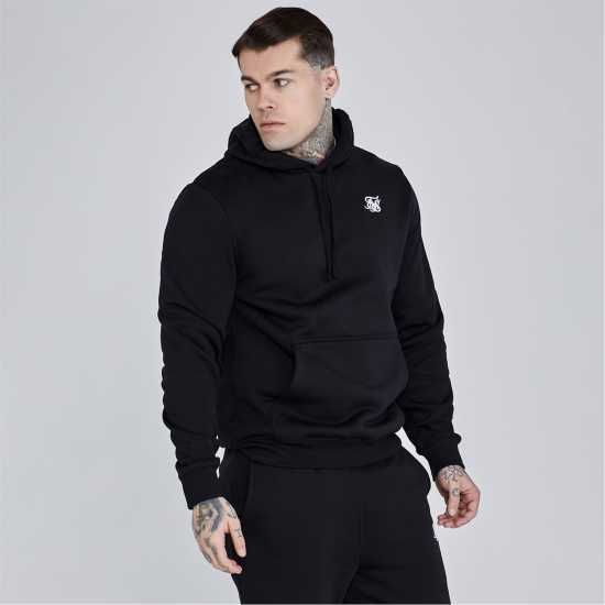 Мъжки суитчъри и блузи с качулки Siksilk Essentials Logo Hoodie Mens Siksilk Essentials Logo Hoodie Mens Мъжки суитчъри и блузи с качулки