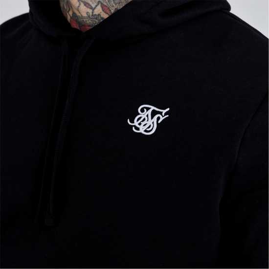Мъжки суитчъри и блузи с качулки Siksilk Essentials Logo Hoodie Mens Siksilk Essentials Logo Hoodie Mens Мъжки суитчъри и блузи с качулки