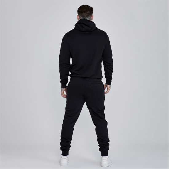 Мъжки суитчъри и блузи с качулки Siksilk Essentials Logo Hoodie Mens Siksilk Essentials Logo Hoodie Mens Мъжки суитчъри и блузи с качулки