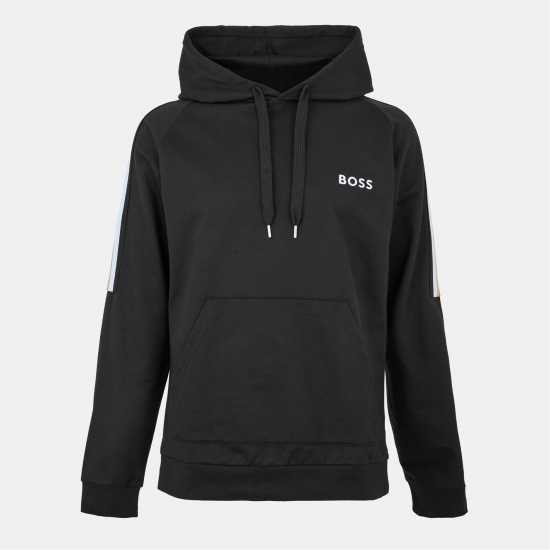 Hugo Boss Boss Men's Iconic Pull Over Hoodie Черно 