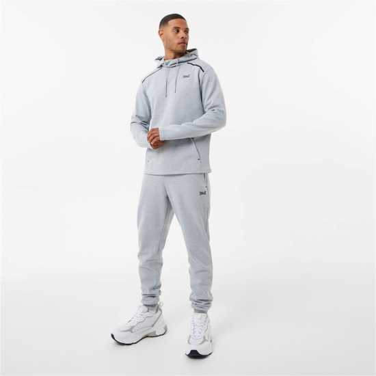 Мъжки суитчъри и блузи с качулки Everlast Elevated Overhead Hoodie Сив марл Everlast Elevated Overhead Hoodie Сив марл Мъжки суитчъри и блузи с качулки