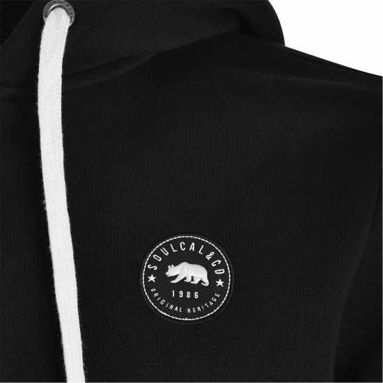 Soulcal Signature Zip Hoodie Mens Черно 