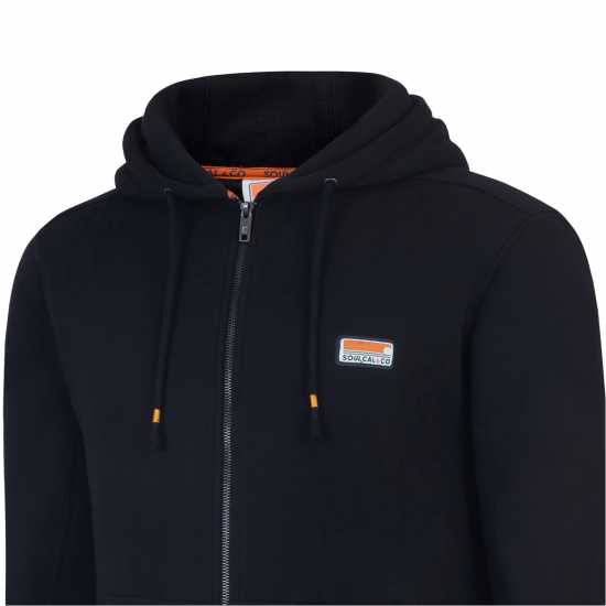 Soulcal Signature Zip Hoodie Mens Черно 
