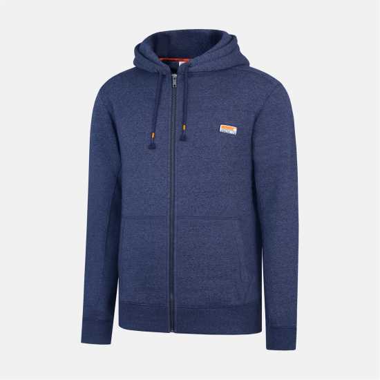 SoulCal Signature Zip Hoodie Mens Indigo Marl 