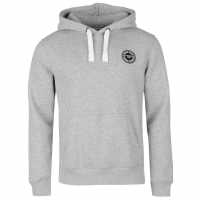 Soulcal Signature Oth Hoodie Mens Grey Marl Мъжки суитчъри и блузи с качулки