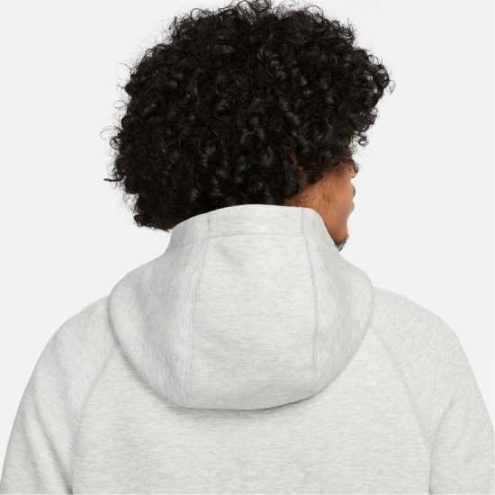 Мъжки суитчъри и блузи с качулки Nike Tech Fleece Hoodie Adults Тъмно сиво/черно Nike Tech Fleece Hoodie Adults Тъмно сиво/черно Мъжки суитчъри и блузи с качулки