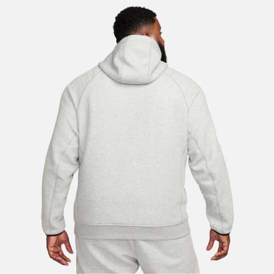 Мъжки суитчъри и блузи с качулки Nike Tech Fleece Hoodie Adults Тъмно сиво/черно Nike Tech Fleece Hoodie Adults Тъмно сиво/черно Мъжки суитчъри и блузи с качулки
