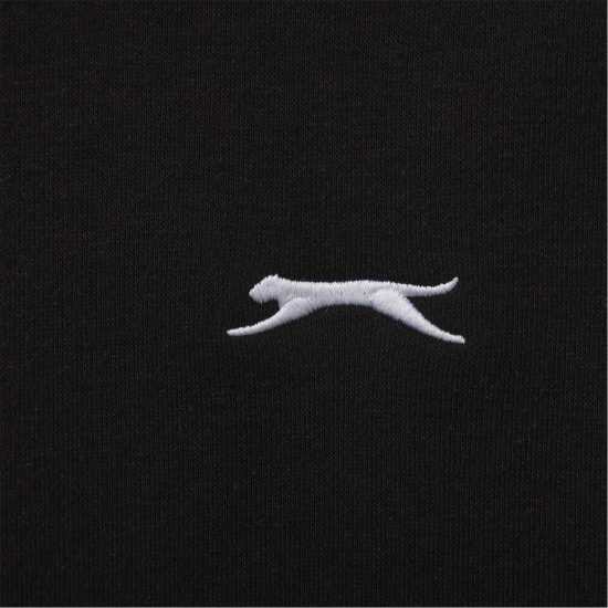 Slazenger Fleece Contrast Hoodie Mens Black/Charcoal Мъжки суитчъри и блузи с качулки