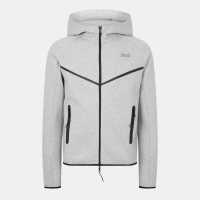 Everlast Elite Hood Mens Grey Marl Мъжки суитчъри и блузи с качулки