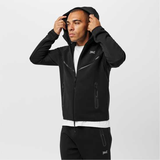 Мъжки суитчъри и блузи с качулки Everlast Elite Hood Mens Black Everlast Elite Hood Mens Black Мъжки суитчъри и блузи с качулки