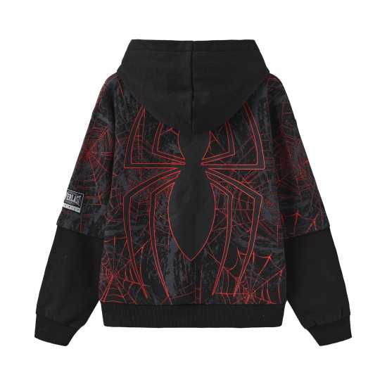 Детски суитчъри и блузи с качулки Everlast Spiderman Hoodie Juniors Черно Everlast Spiderman Hoodie Juniors Черно Детски суитчъри и блузи с качулки