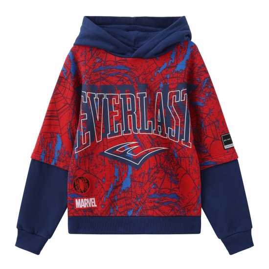Детски суитчъри и блузи с качулки Everlast Spiderman Hoodie Juniors Червено Everlast Spiderman Hoodie Juniors Червено Детски суитчъри и блузи с качулки