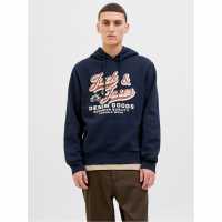 Logo Hoodie Mens Sky Captain 