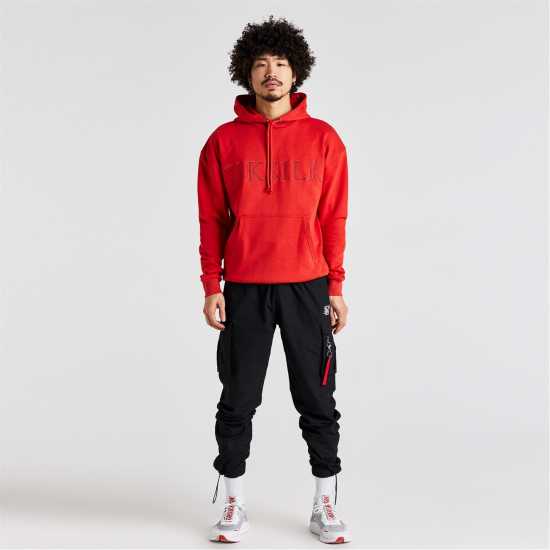 Мъжки суитчъри и блузи с качулки Siksilk Ecru Varsity Anniversary Print Oth Hoodie Mens Червено Siksilk Ecru Varsity Anniversary Print Oth Hoodie Mens Червено Мъжки суитчъри и блузи с качулки