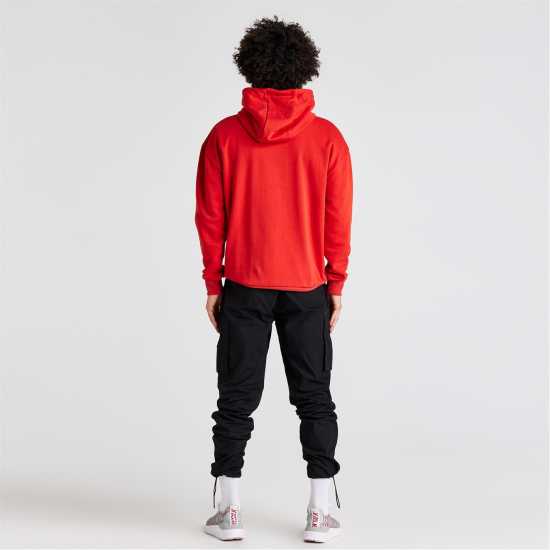 Мъжки суитчъри и блузи с качулки Siksilk Ecru Varsity Anniversary Print Oth Hoodie Mens Червено Siksilk Ecru Varsity Anniversary Print Oth Hoodie Mens Червено Мъжки суитчъри и блузи с качулки