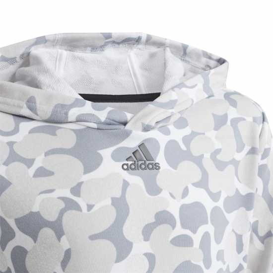 Adidas 3 Stripes Gra Hoodie Junior Boys  Детски суитчъри и блузи с качулки
