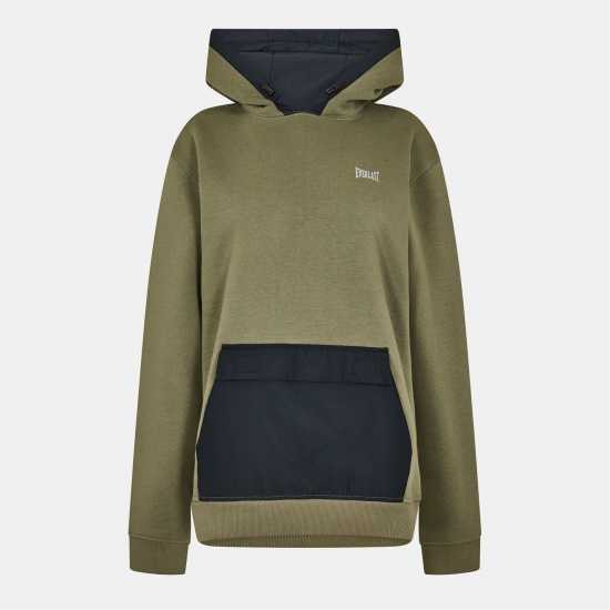 Everlast Utility Contrast Panel Hoody Sn54 Khaki Everlast Utility Contrast Panel Hoody Sn54 Khaki
