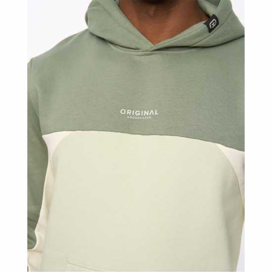 Crosshatch Ch Castlebay Hoodie Sn64 Light Olive Crosshatch Ch Castlebay Hoodie Sn64 Light Olive