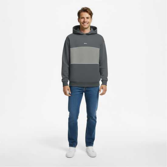 Slazenger Fleece Sportswear Hoodie Mens Slazenger Fleece Sportswear Hoodie Mens