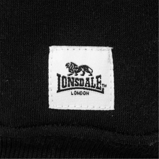 Lonsdale Hoodie Men Sweatshirts Черно Lonsdale Hoodie Men Sweatshirts Черно