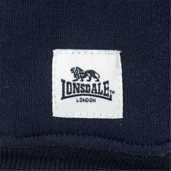 Lonsdale Hoodie Men Sweatshirts Морска синьо Lonsdale Hoodie Men Sweatshirts Морска синьо