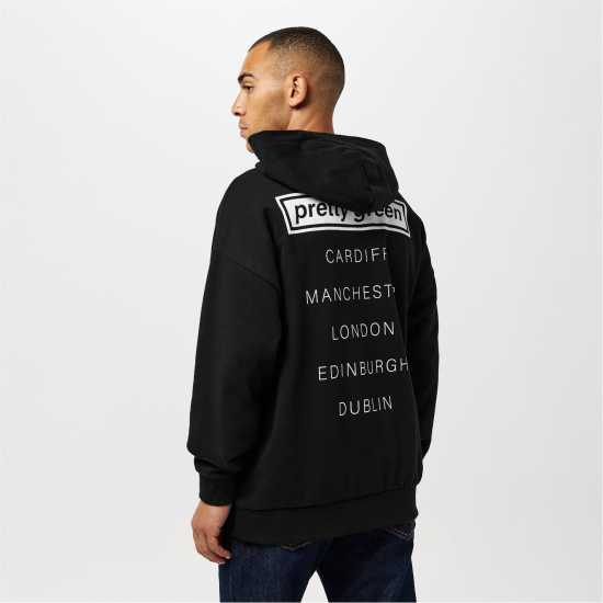 Мъжки суитчъри и блузи с качулки Pretty Green Pg Live Forever Hdy Sn61 Pretty Green Pg Live Forever Hdy Sn61 Мъжки суитчъри и блузи с качулки