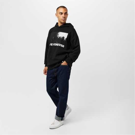 Мъжки суитчъри и блузи с качулки Pretty Green Pg Live Forever Hdy Sn61 Pretty Green Pg Live Forever Hdy Sn61 Мъжки суитчъри и блузи с качулки